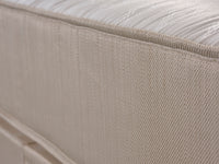 Candy Open Coil Spring Mattress by Tender Sleep with 7-8 inch damask cover, available in multiple sizes.