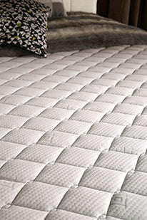 White Elite Orthopaedic Mattress by Tender Sleep, featuring 12.5G spring system and cool touch fabric for advanced support.
