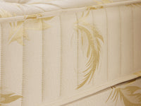 Knightsbridge Firm Ortho Mattress with 12.5G orthopedic springs in damask fabric, available in small single and single sizes