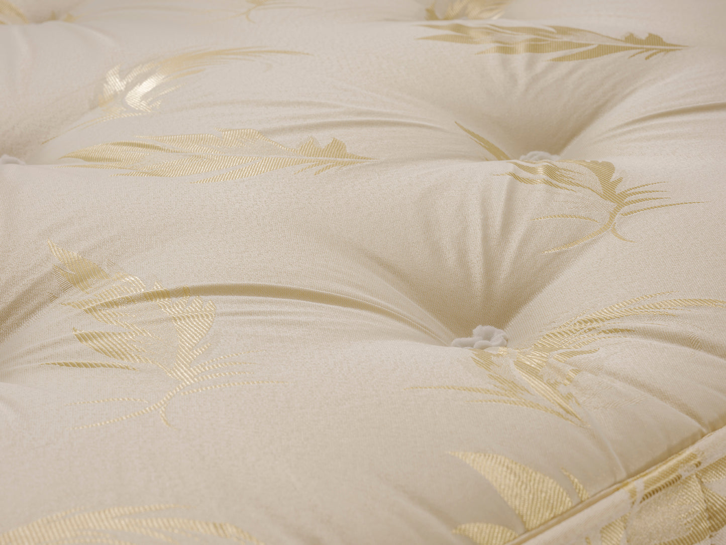 Knightsbridge Firm Ortho Mattress by Tender Sleep with 12.5G orthopedic springs and damask fabric cover