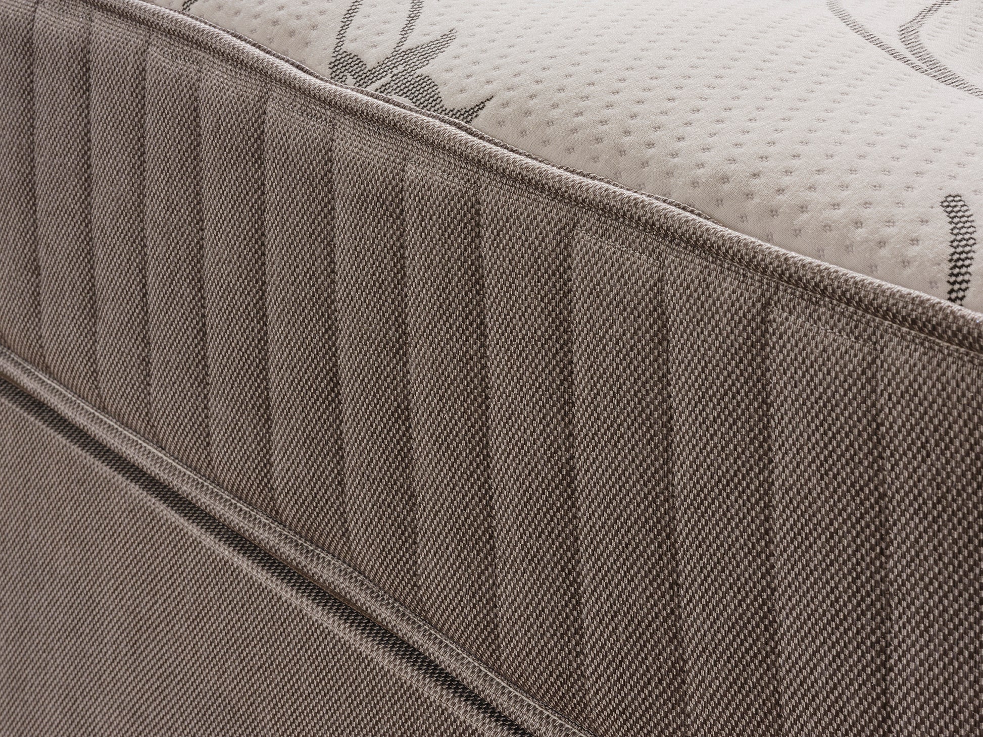 Grey and black Lyon Memory Foam Mattress with dual-layer orthopedic support, firm 6/10, by Tender Sleep.