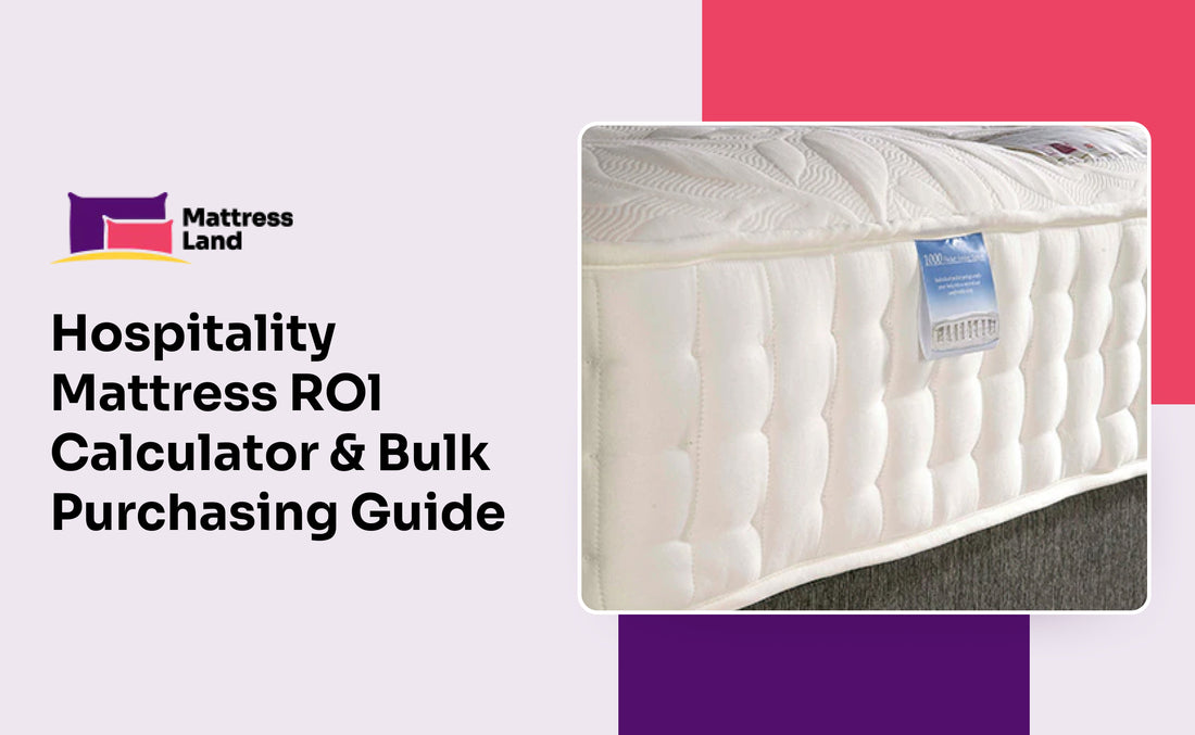 Hospitality Mattress ROI Calculator & Bulk Purchasing Guide